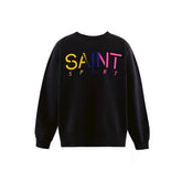 Saint Michael ST1077 Rainbow Letter Logo Sweatshirt
