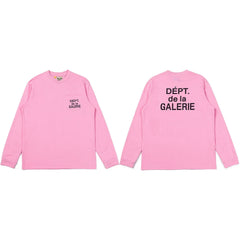 Gallery Dept. Pocket DÉPT. de la GALERIE Long Sleeve T-Shirt - Pink