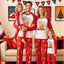 European and American Amazon Christmas Autumn/Winter Parent Child Pajama Printed Fashion Round Neck Long Sleeve Parent Child Home Clothes Set