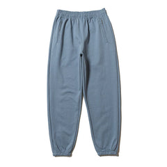 Yeezy Dusty Blue Textured Relaxed‑Fit Jogger Sweat Pants