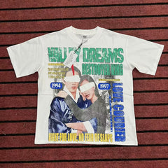 Valleydream White Couple Portrait Valley Dreams Vintage T-Shirt