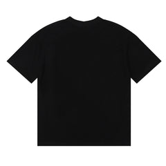 Rhude Cambridge University Vintage College Letter Graphic Black Short Sleeve T‑Shirt