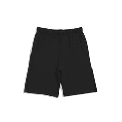 Yeezy Black Oversized Knee‑Length Sweat Shorts Elastic Waist Casual Summer Street Shorts