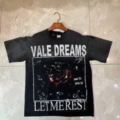 Valleydream Black Dark Portrait LETIMEREST Valley Dreams Vintage T-Shirt