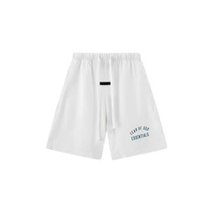 Fog Essentials Clean Cut Relaxed Fit Cotton Shorts – Minimalist Everyday Style