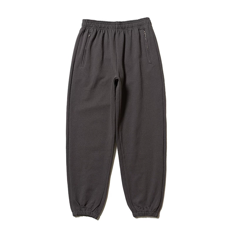 Yeezy Dark Brown Baggy Elastic‑Waist Jogger Sweat Pants