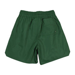 Rhude Bold Logo Yellow Drawstring Green Streetwear Board Shorts