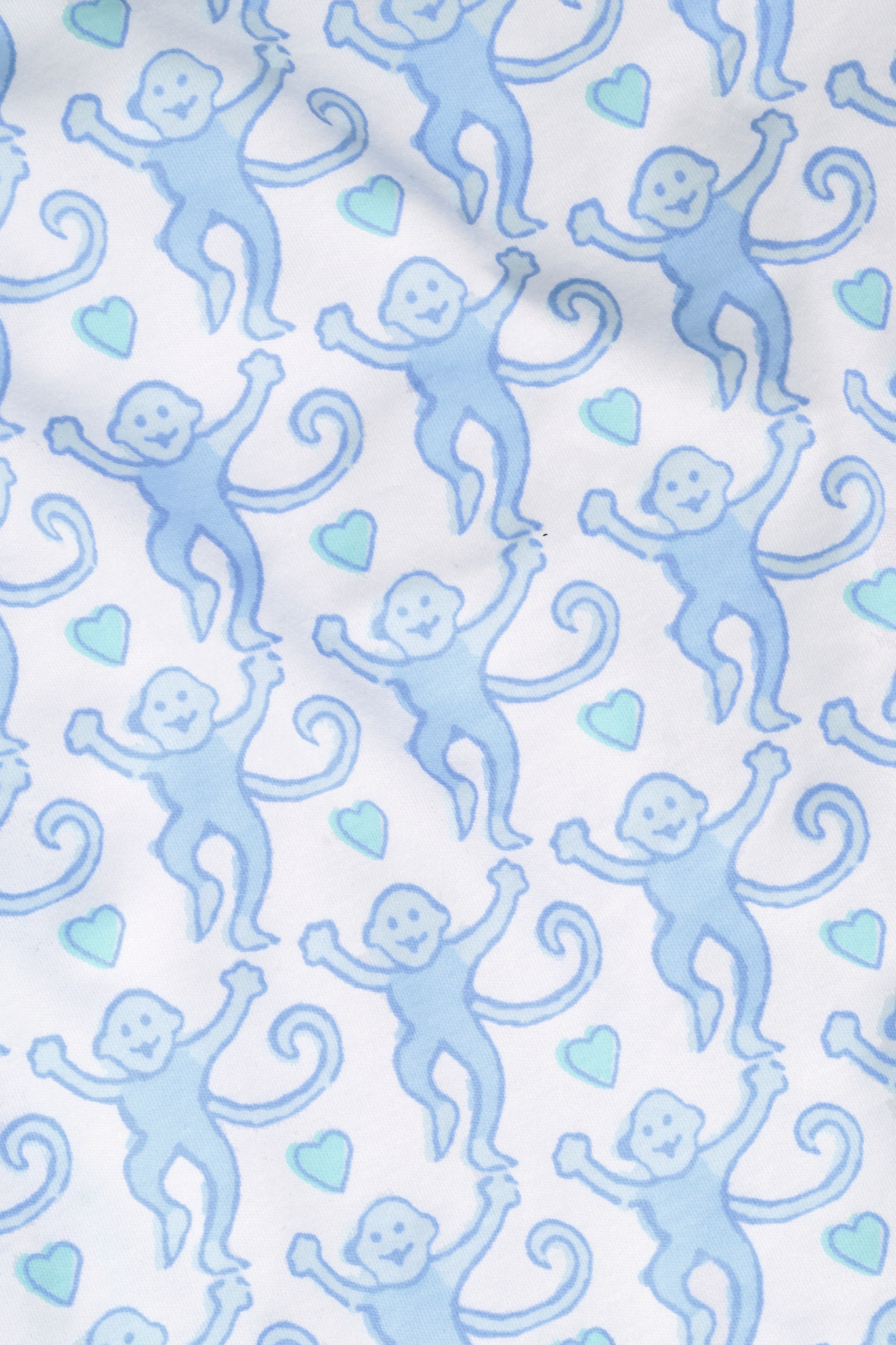 Lovely Monkey Polo Pajamas