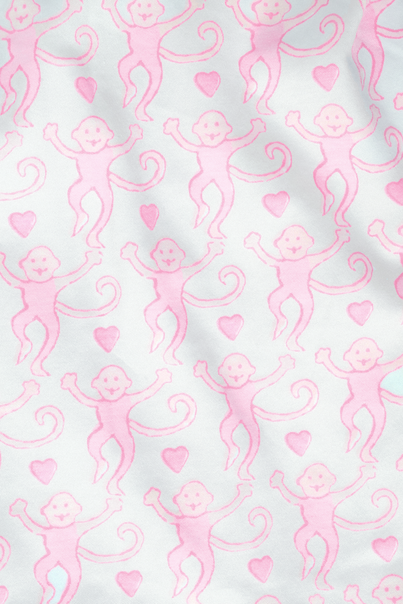 Lovely Monkey Polo Pajamas