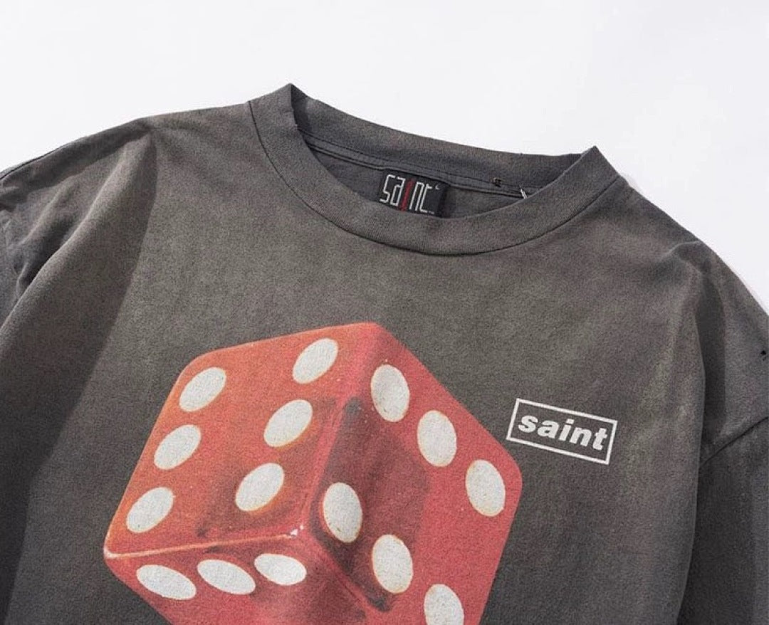 Saint Michael Graphic Long Sleeve T-Shirt