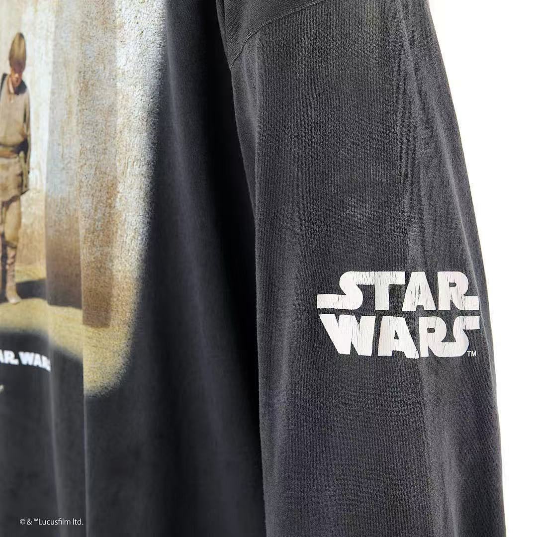 Saint Michael Portrait Graphic & Back Illustration Sweatshirt