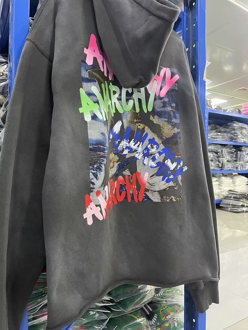 Saint Michael ST1041 Anarchy Graphic Hoodie