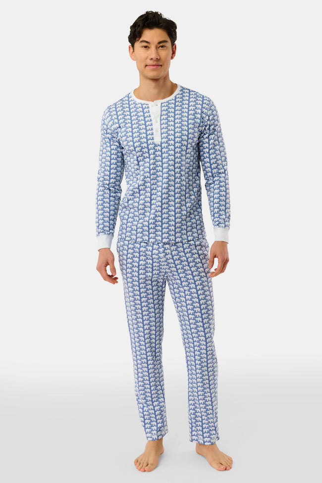 Mens Hathi Spencer Pajamas Hover Image