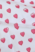 Hearts Long Sleeve Polo Pajamas