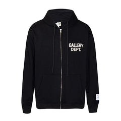 Gallery Dept. Minimalist Logo Zip-Up Hoodie