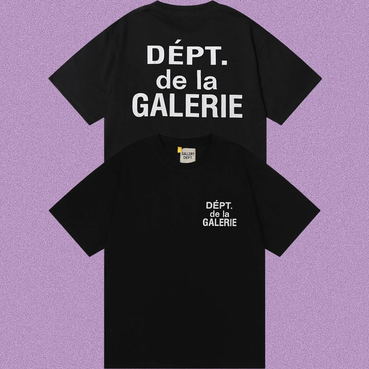 Gallery Dept. DÉPT. de la GALERIE Short Sleeve T-Shirt - Black