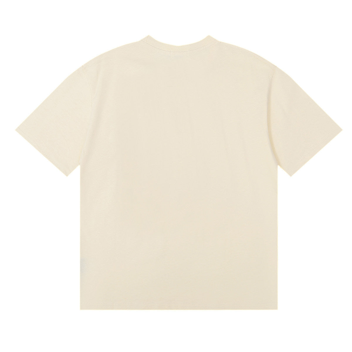 Rhude Town And Country Bordeaux Grape Vintage Graphic Cream Short Sleeve T‑Shirt