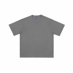 Kanyeyeezy Solid Light Grey Oversized Short‑Sleeve T‑Shirt