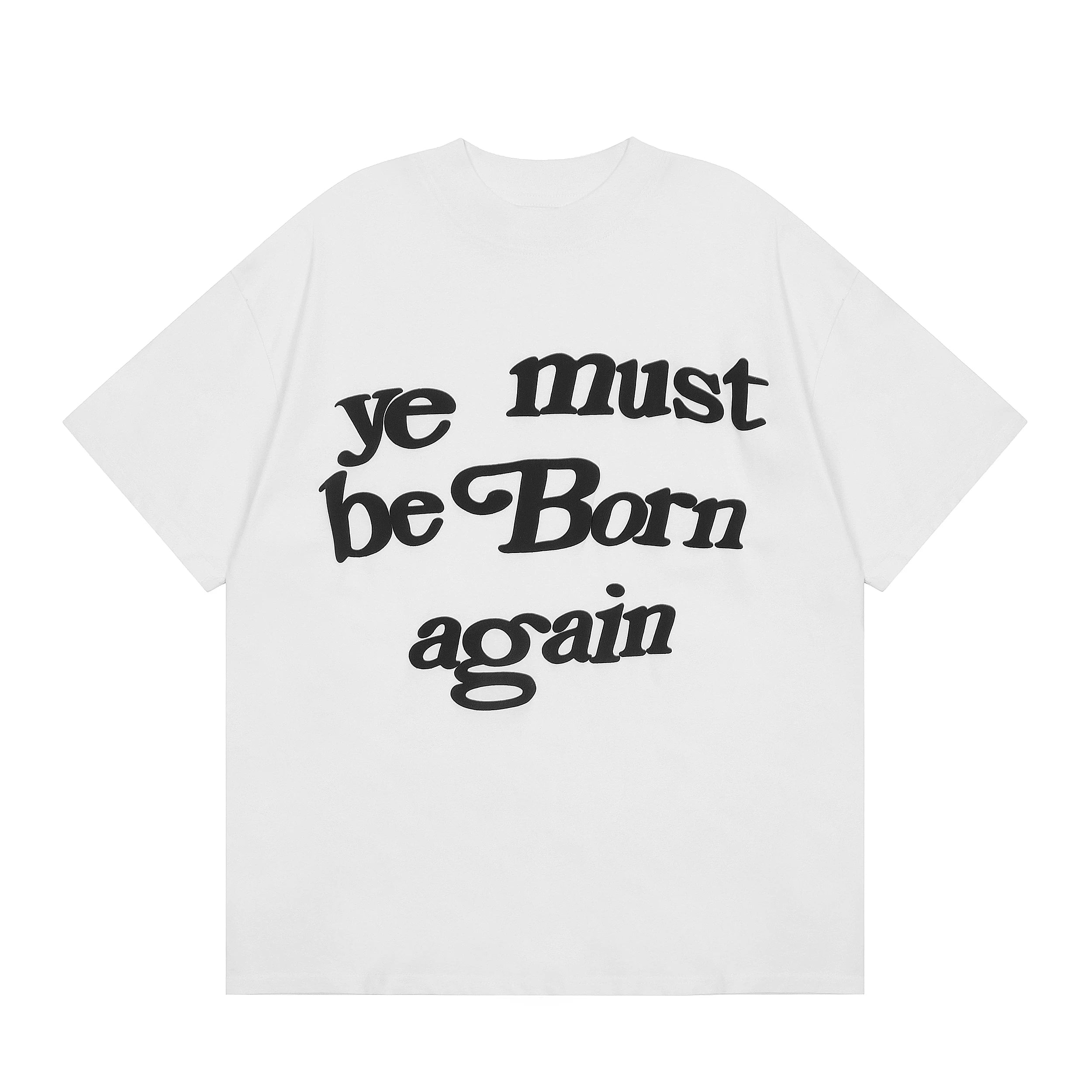 Kanye Ye Must Be Born Again Oversized Graphic T‑Shirt