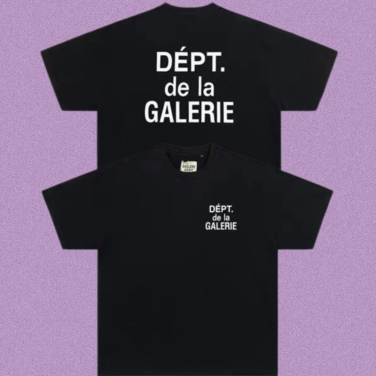 Gallery Dept. DÉPT. de la GALERIE Short Sleeve T-Shirt - Black/White