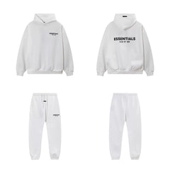 Fog Essentials Letter Print Oversized Hoodie & Sweatpants Two‑Piece Set