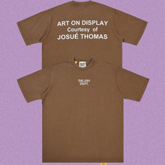 Gallery Dept. Art On Display Short Sleeve T-Shirt - Brown