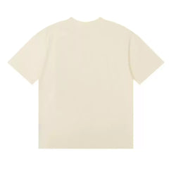 Rhude USA Sailing Crest Graphic Cream Short Sleeve T‑Shirt