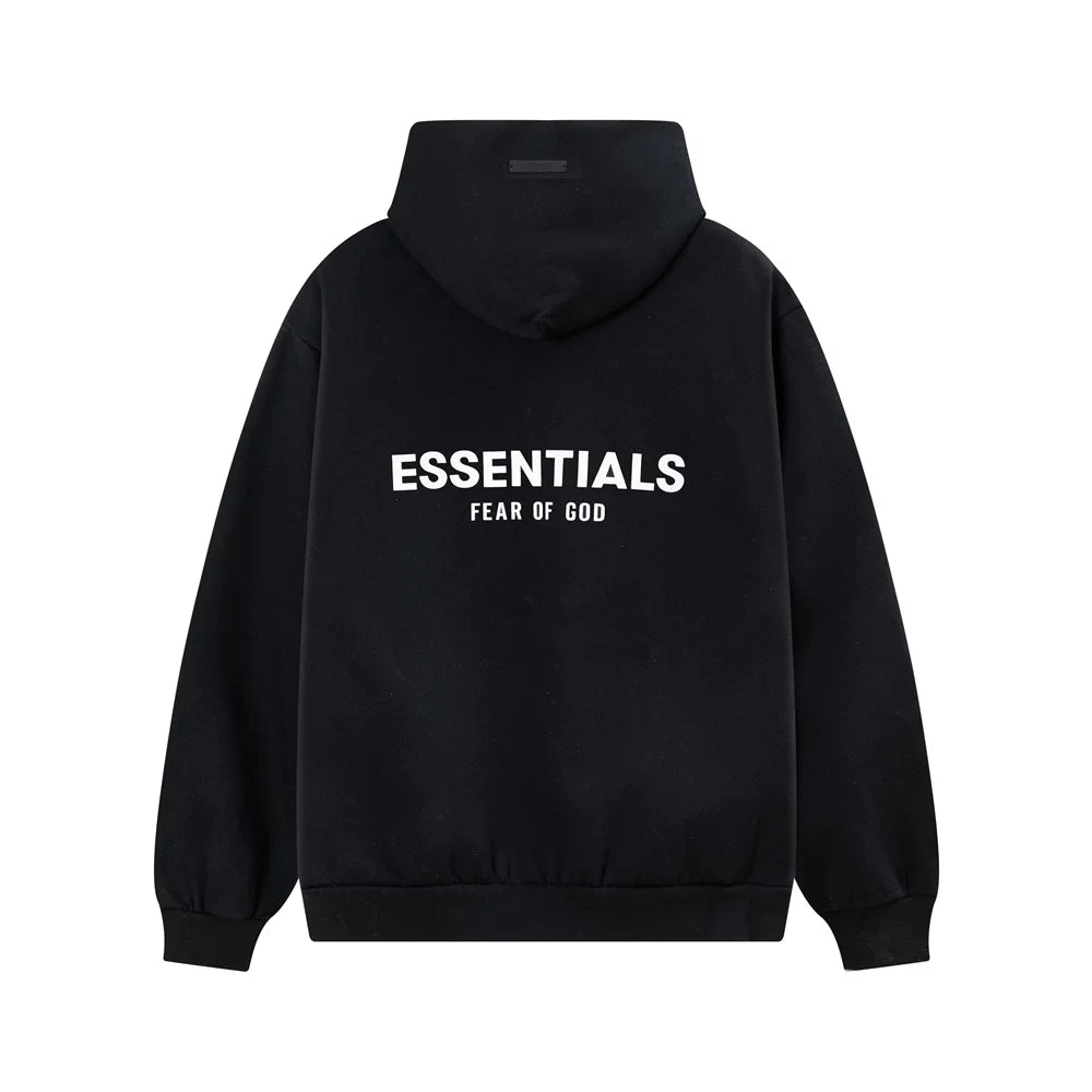 Fog Essentials Classic Basic Drop‑Shoulder Oversized Pullover Hoodie