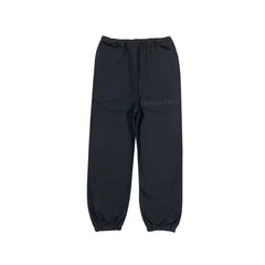 Kanye Black Cargo‑Style Cuffed Jogger Sweat Pants