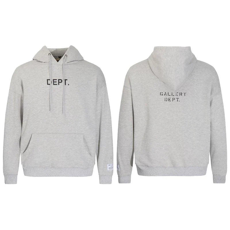 Gallery Dept DEPT. Logo Grey Hoodie