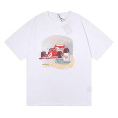 Rhude Vintage Racing Car Graphic Short Sleeve T-Shirt