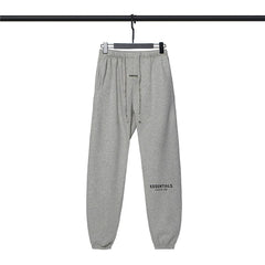 Fog Essentials Light Grey Classic Joggers – Relaxed Fit Streetwear Pants