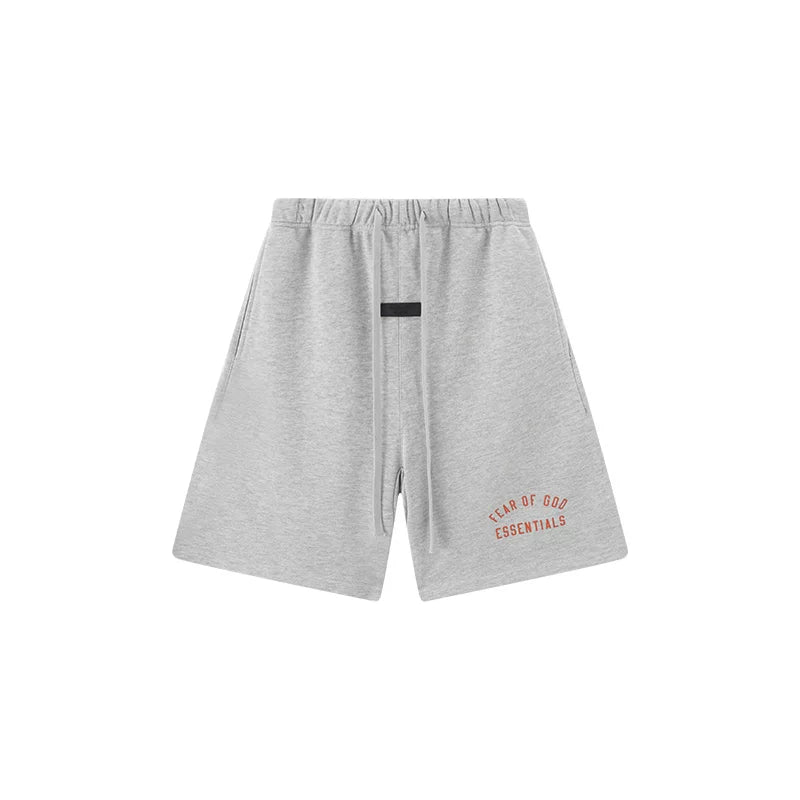 Fog Essentials Classic Grey Fleece Shorts – Relaxed Streetwear Essential