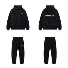 Fog Essentials Letter Print Oversized Hoodie & Sweatpants Two‑Piece Set