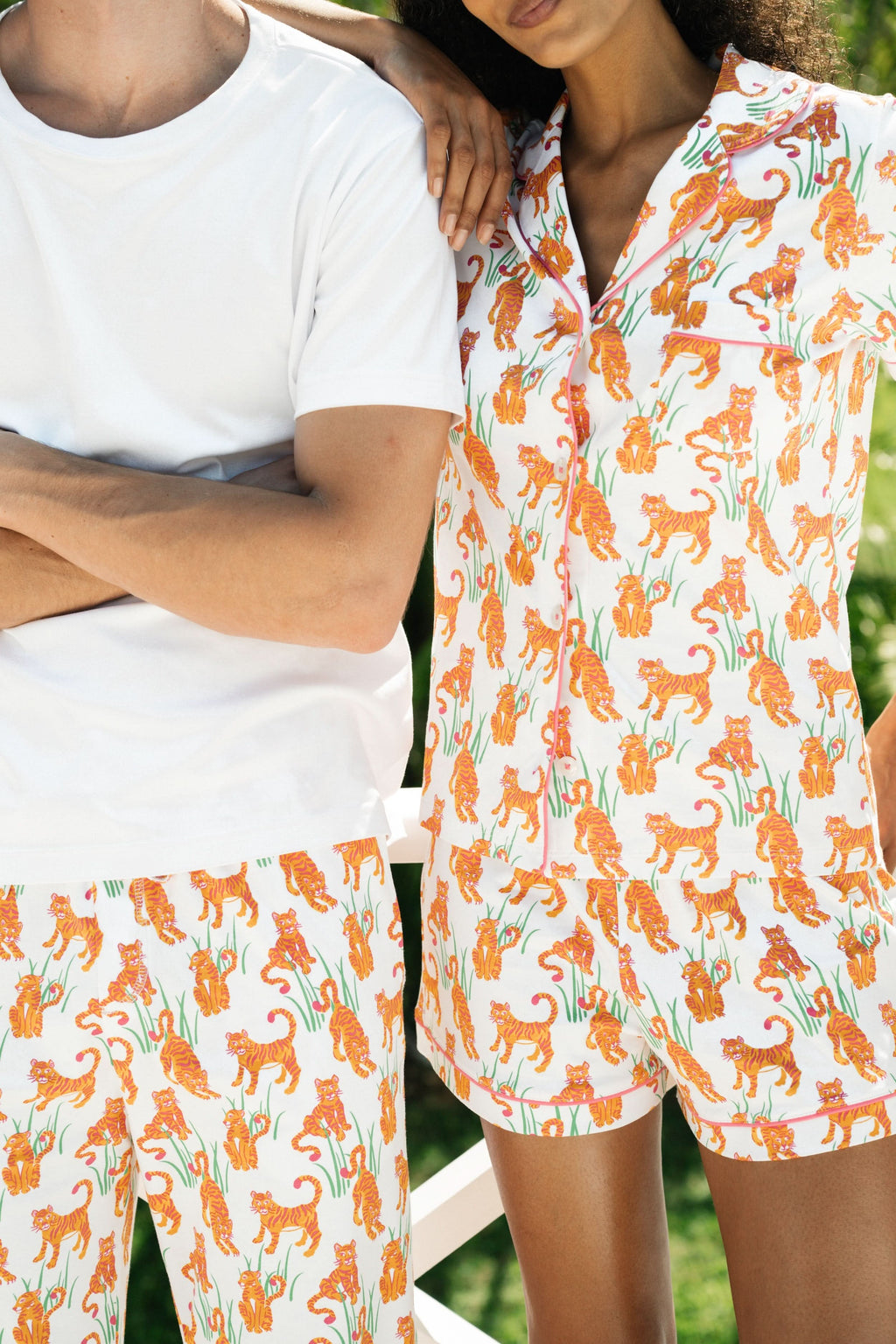 Teddy Tiger Polo Pajamas