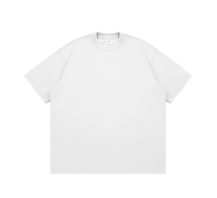 Kanye Off‑White Solid‑Color Oversized Drop‑Shoulder Basic T‑Shirt