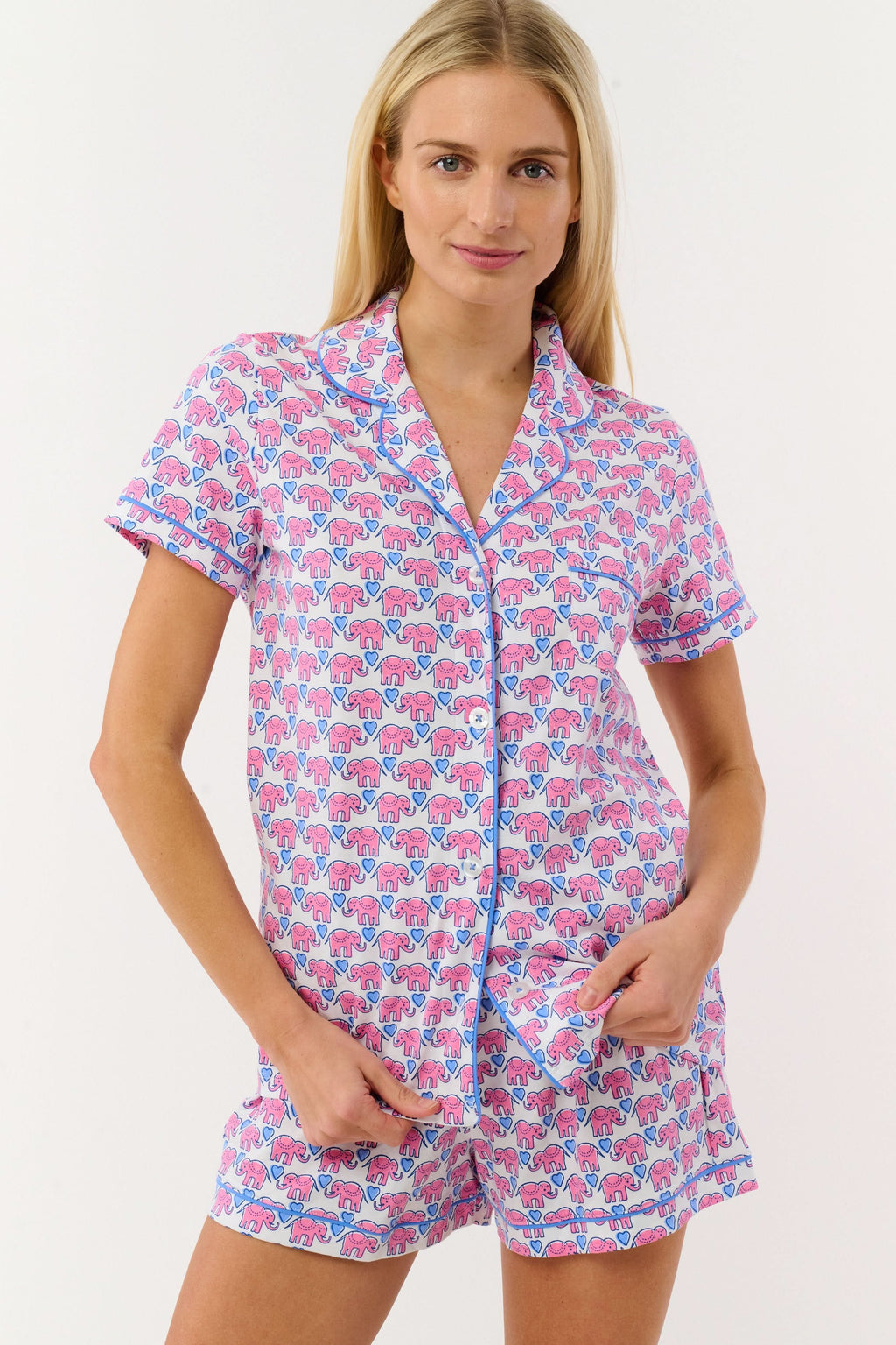 Hathi Hearts Polo Pajamas